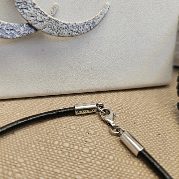 Silpada Pearl Cross Necklace, Bead Necklace, and Hoop Earrings SET! - Picture 13 of 14